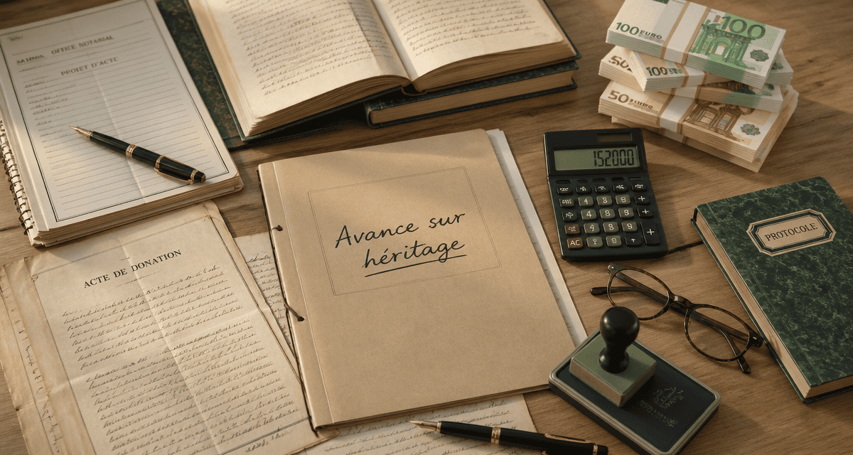 avance sur héritage montant maximum table notaire