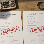 acompte arrhes quelle différence contrats papier
