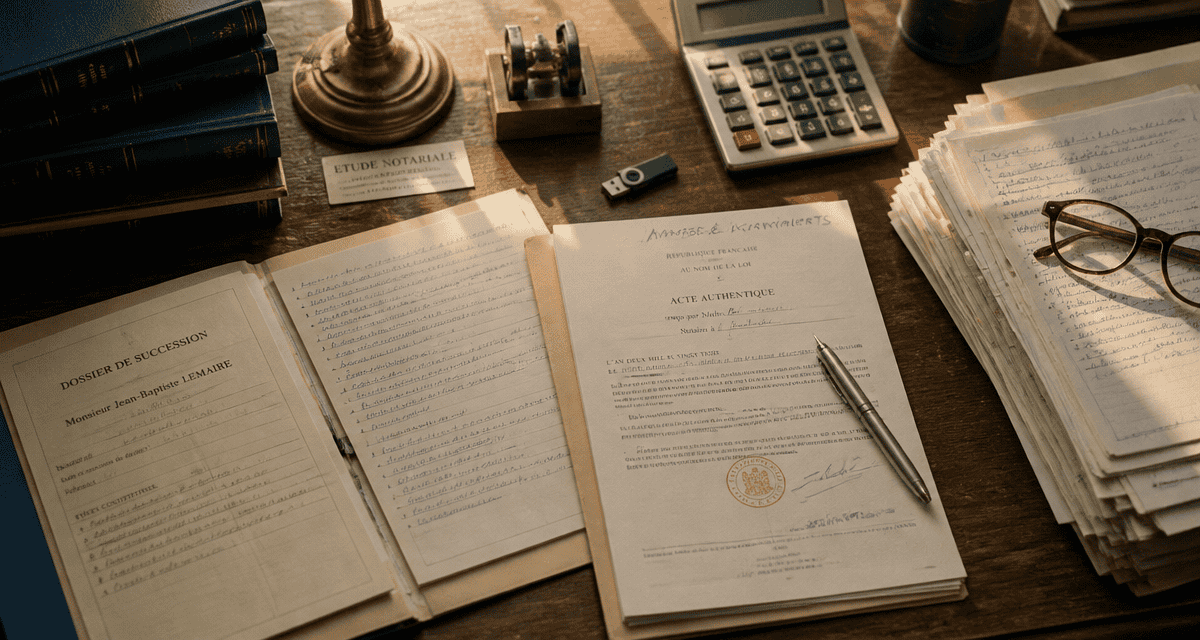 Clerc de notaire avantages inconvénients, bureau et documents