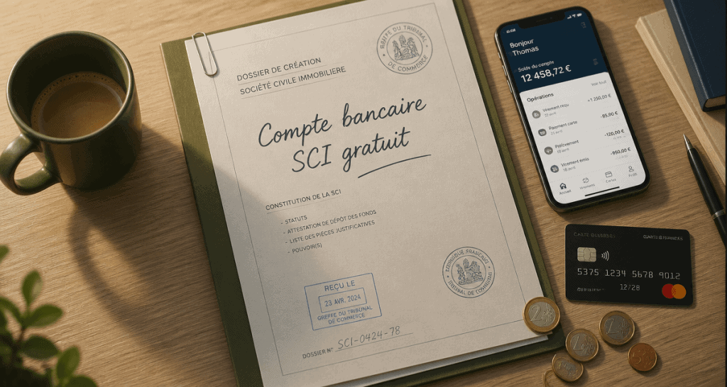 compte bancaire sci gratuit dossier carte smartphone