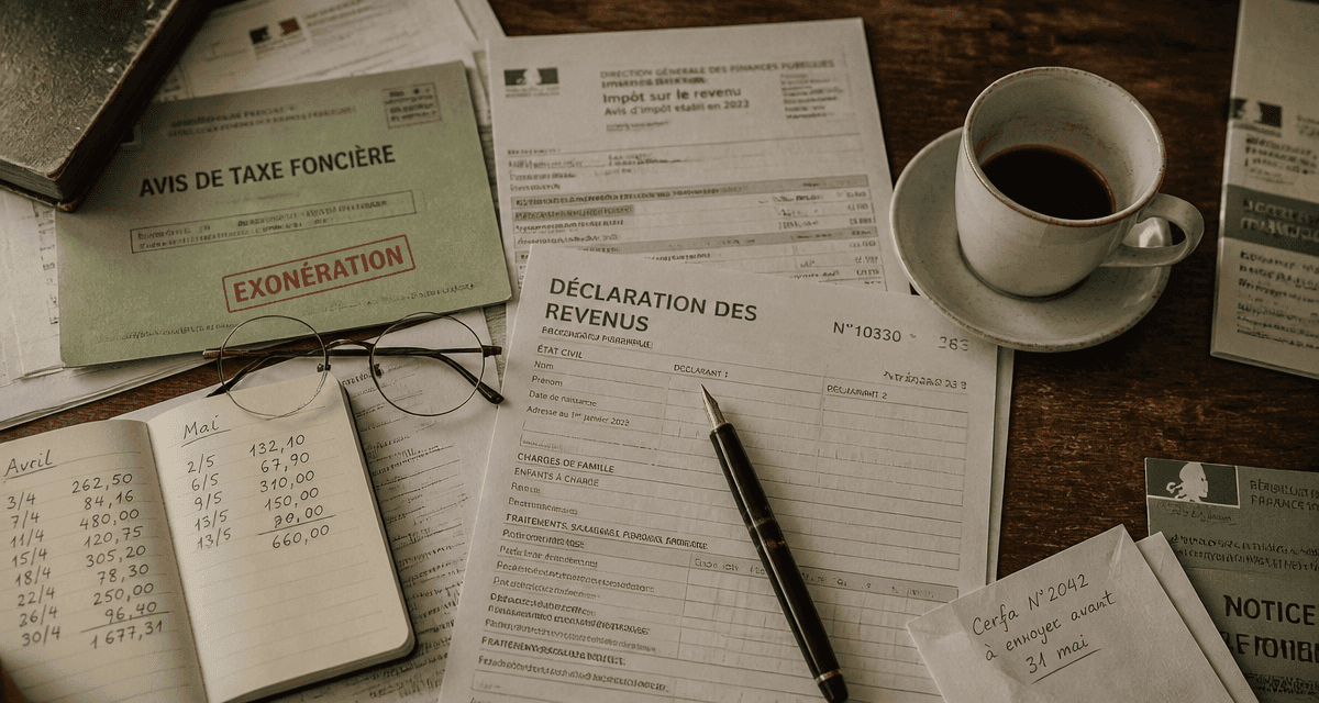 exonération taxe foncière revenus modestes bureau ancien