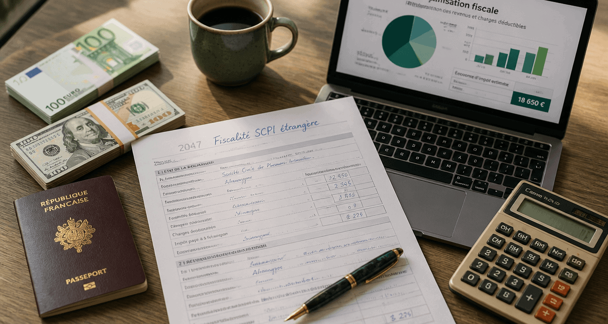 Fiscalité SCPI étrangère, formulaire et devises