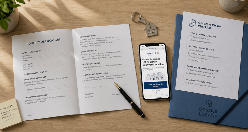 Garantie Visale avantage et inconvénient, contrat, clé, checklist
