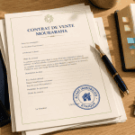 Islam et credit immobilier, contrat Mourabaha sur table, achat maison sans riba