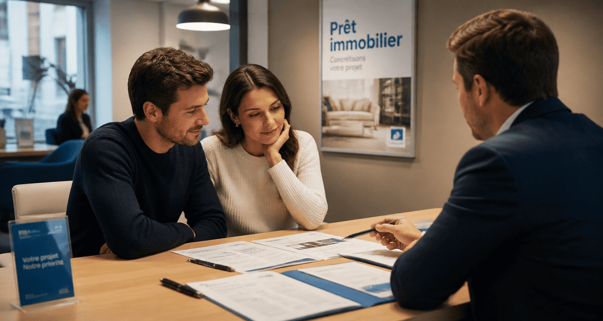 la poste credit immobilier agence
