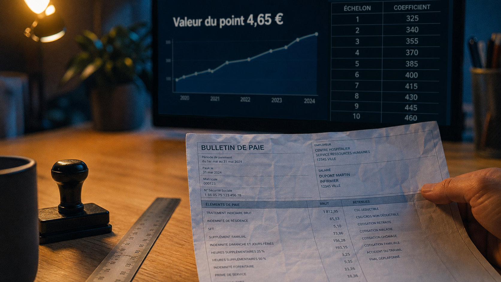 Augmentation valeur du point FEHAP 2025 4,65 € CCN51 : impact paie