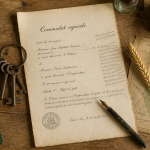 Commodat agricole contrat clés et carte cadastrale