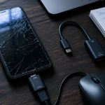 recuperer donnees telephone ecran cassé avec accessoires