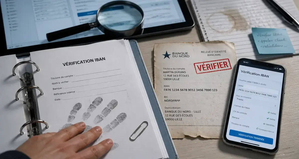 Vérifier un RIB : clés de contrôle et prévention des fraudes