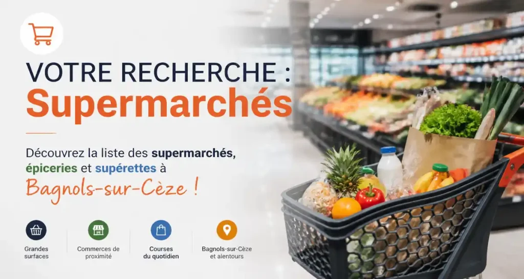 VOTRE RECHERCHE : Supermarchés