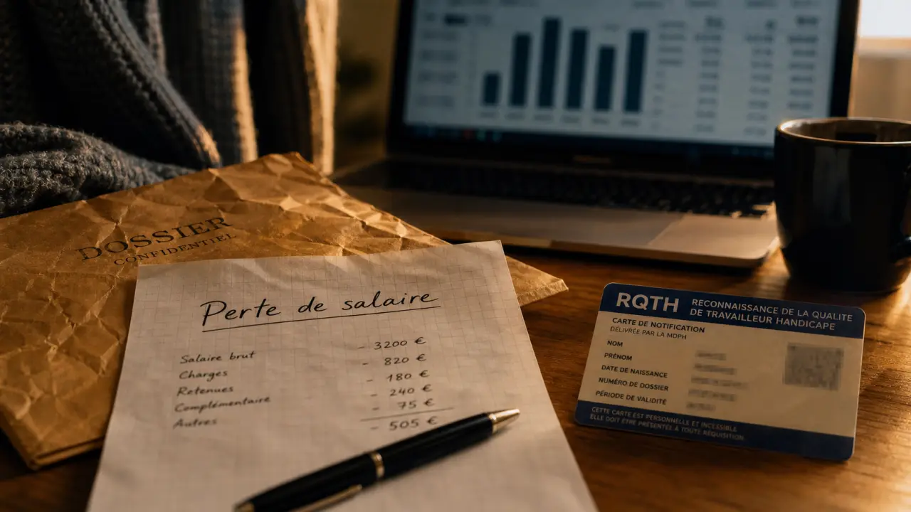 Complément salaire RQTH temps partiel : aides pour compenser perte de salaire