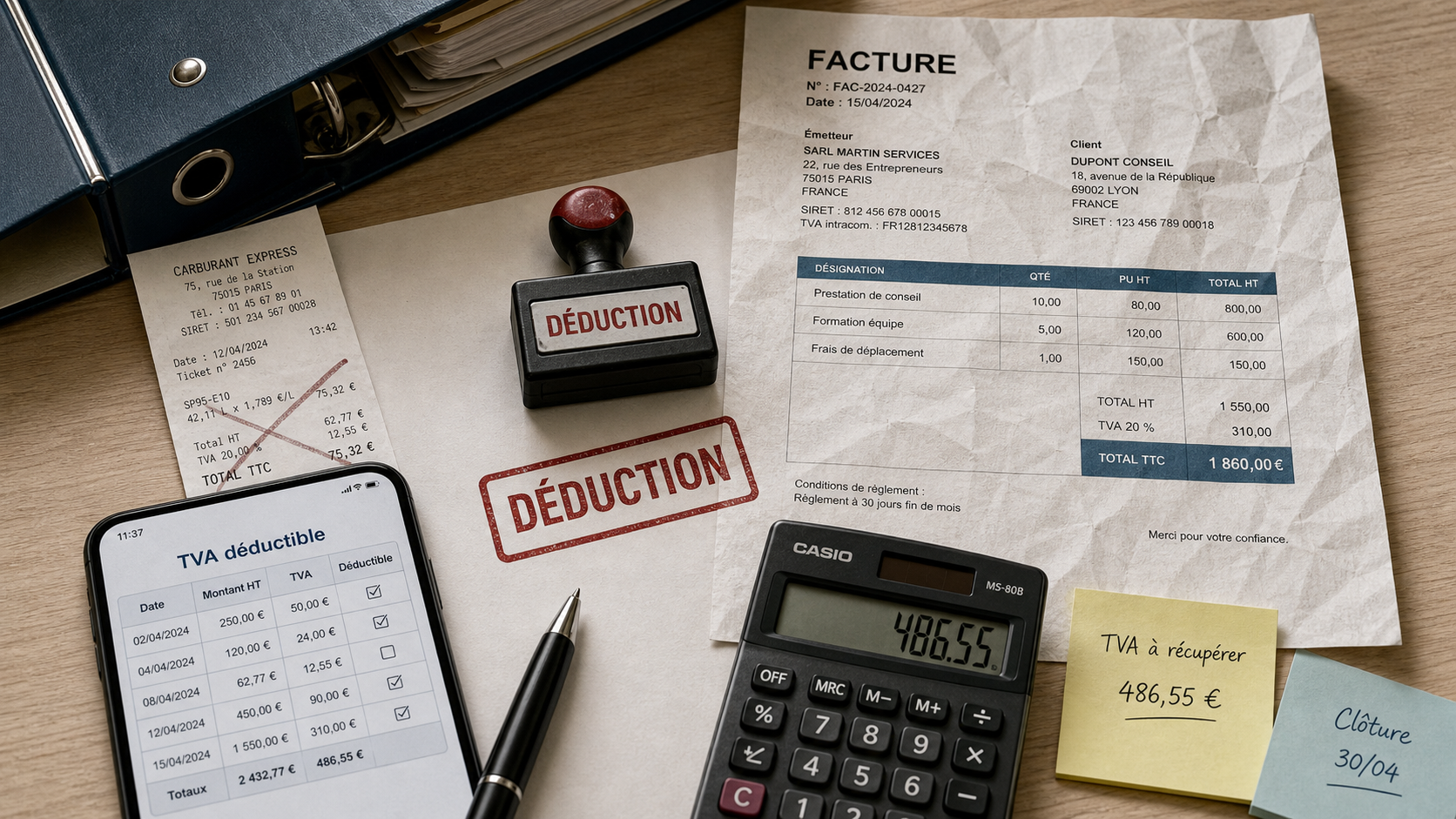 Compte tva deductible : comptabilisation et règles