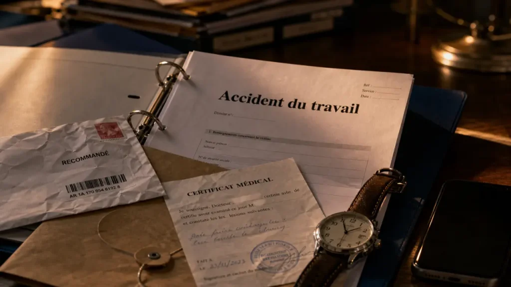 Déclaration tardive accident du travail par le salarié : preuves en 24 h