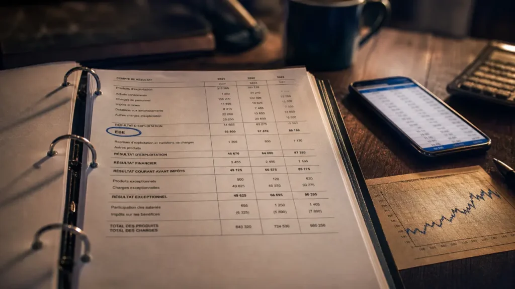 EBE : calcul, interprétation et utilité réelle pour votre gestion financière