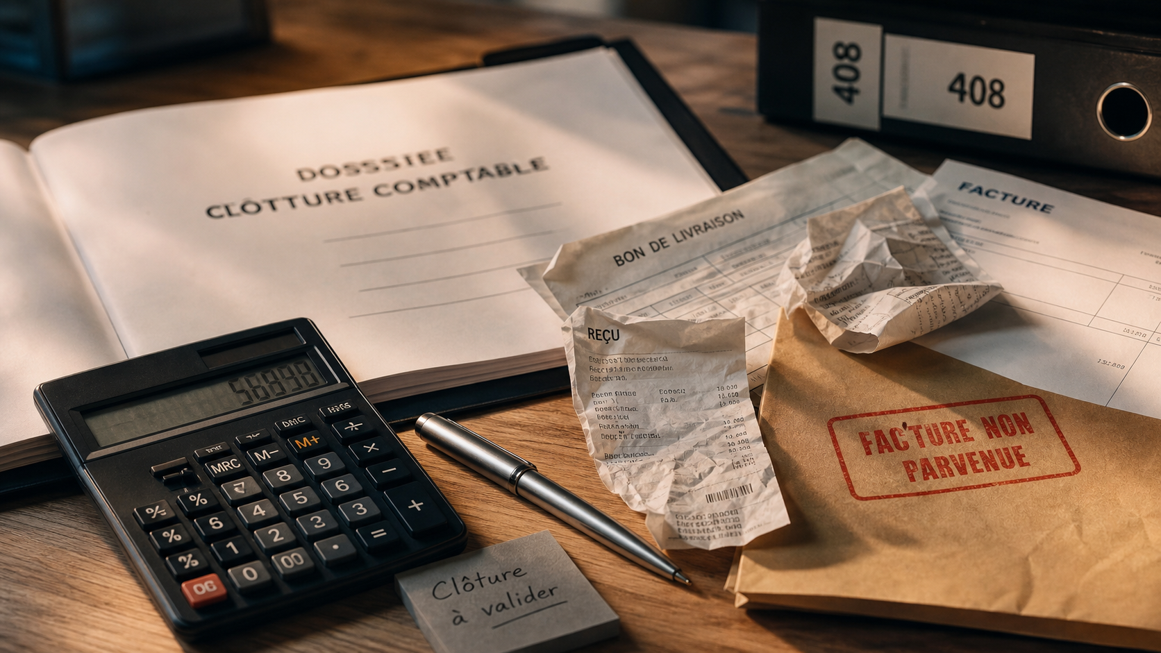 Facture non parvenue comptabilisation au compte 408