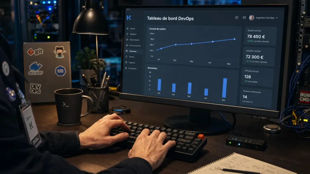 Salaire ingénieur DevOps : les leviers réels pour maximiser sa rémunération