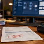 Logiciels GED : OCR cloud et workflows en action sur un écran GED