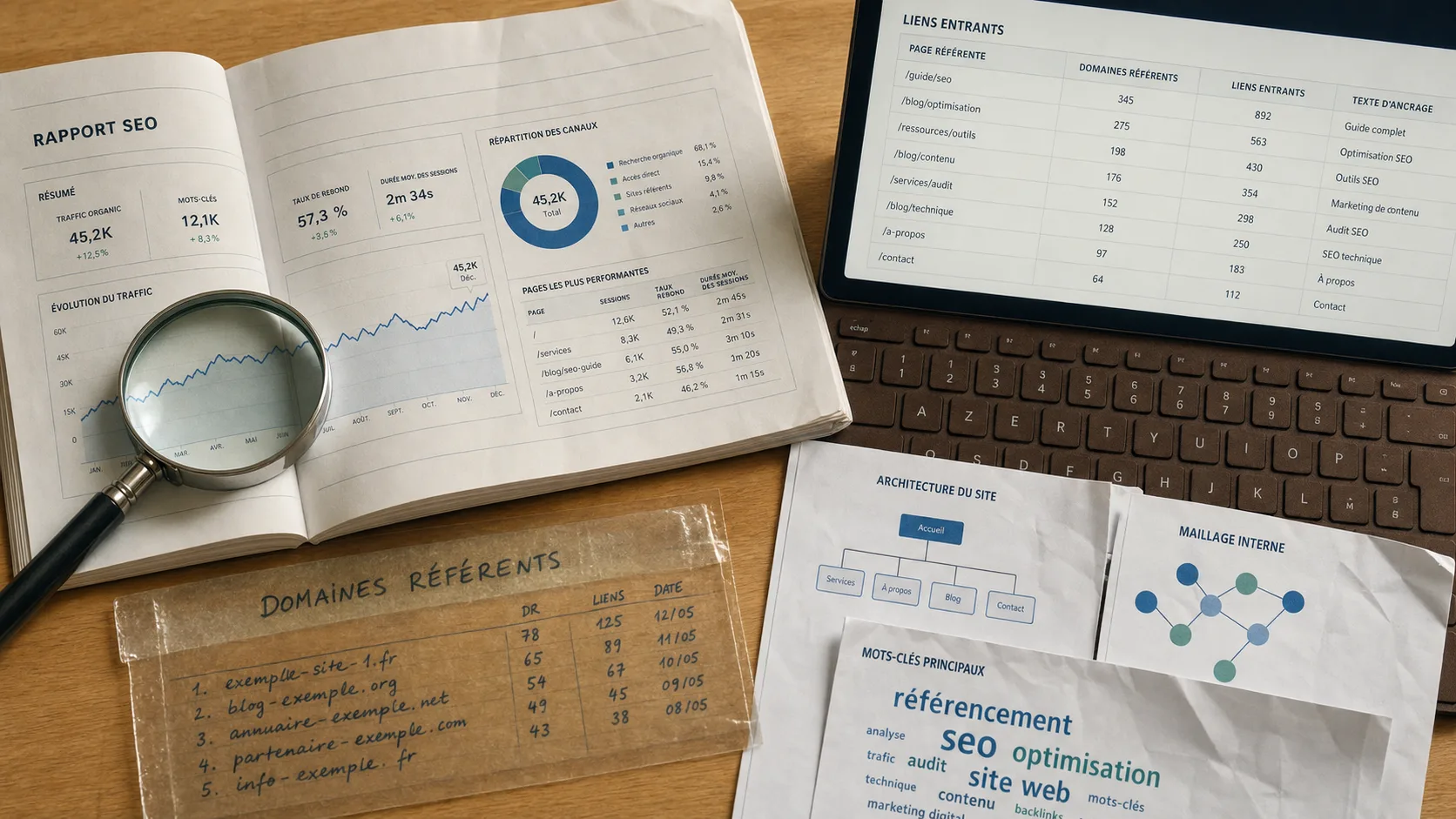 Outil backlinks pour Trust Flow et liens toxiques