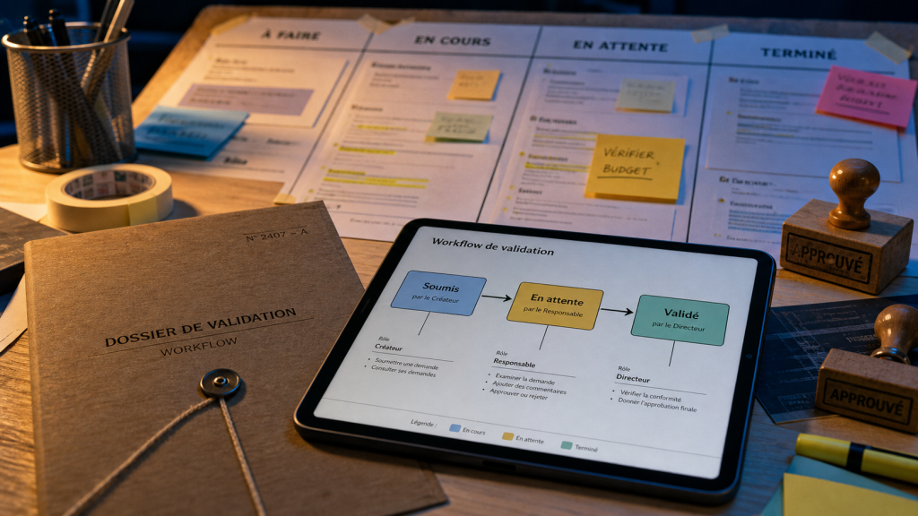 Workflow exemple : transformer un flux flou en processus clair