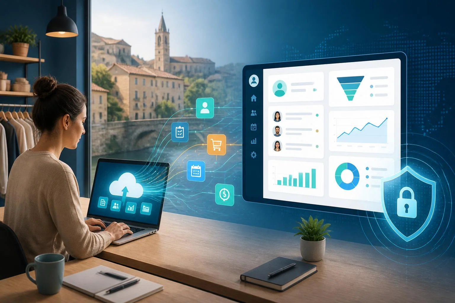 Cybersécurité, CRM et cloud : digitaliser une PME à Bagnols