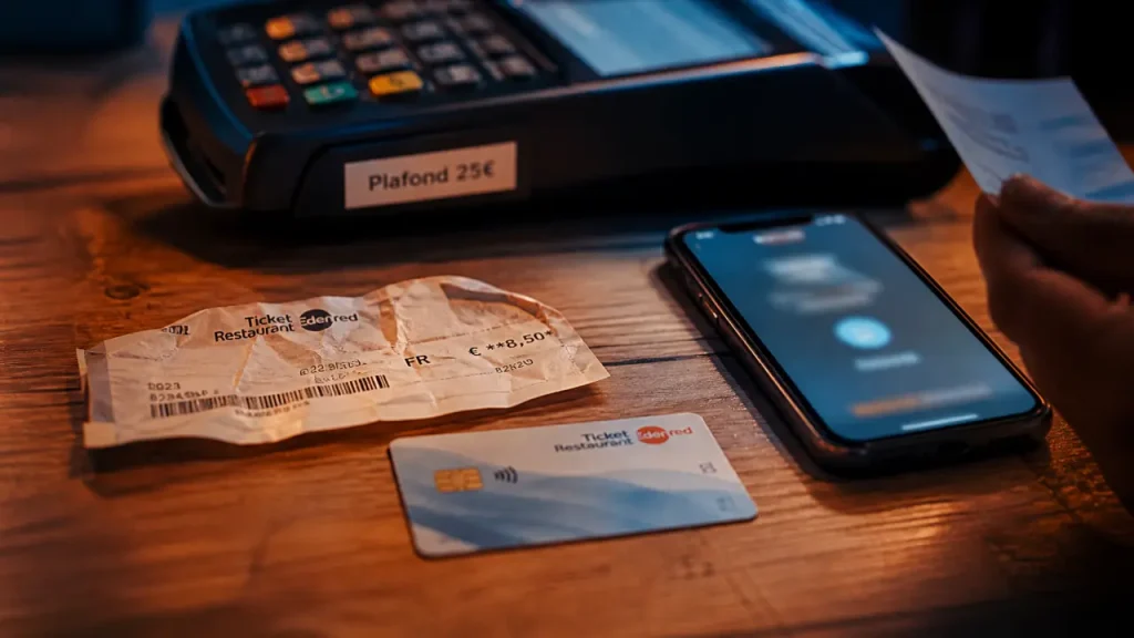 Carte ticket restaurant : entre plafond de 25€ et refus des commerçants, les 3 zones d&rsquo;ombre à connaître