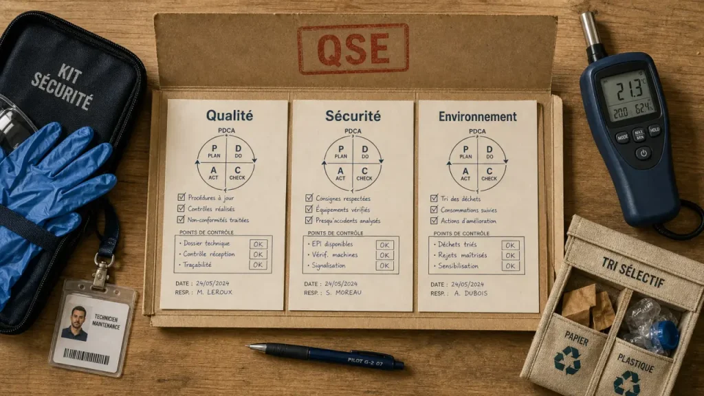 QSE en entreprise : définition, normes ISO et différence avec QHSE