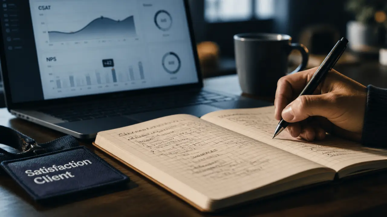 Satisfactions clients : mesures CSAT et NPS, avis clients
