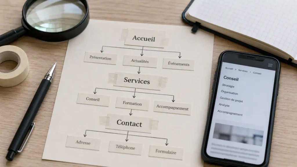 Structure site web : une arborescence claire pour l’UX et le SEO