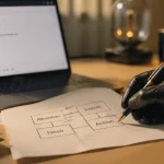 methode aida pourquoi : schéma Attention Intérêt Désir Action pour emails et pubs