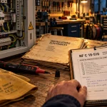 formation pour habilitation electrique : BS BR ou BC en atelier électrique, testeur et gants isolants