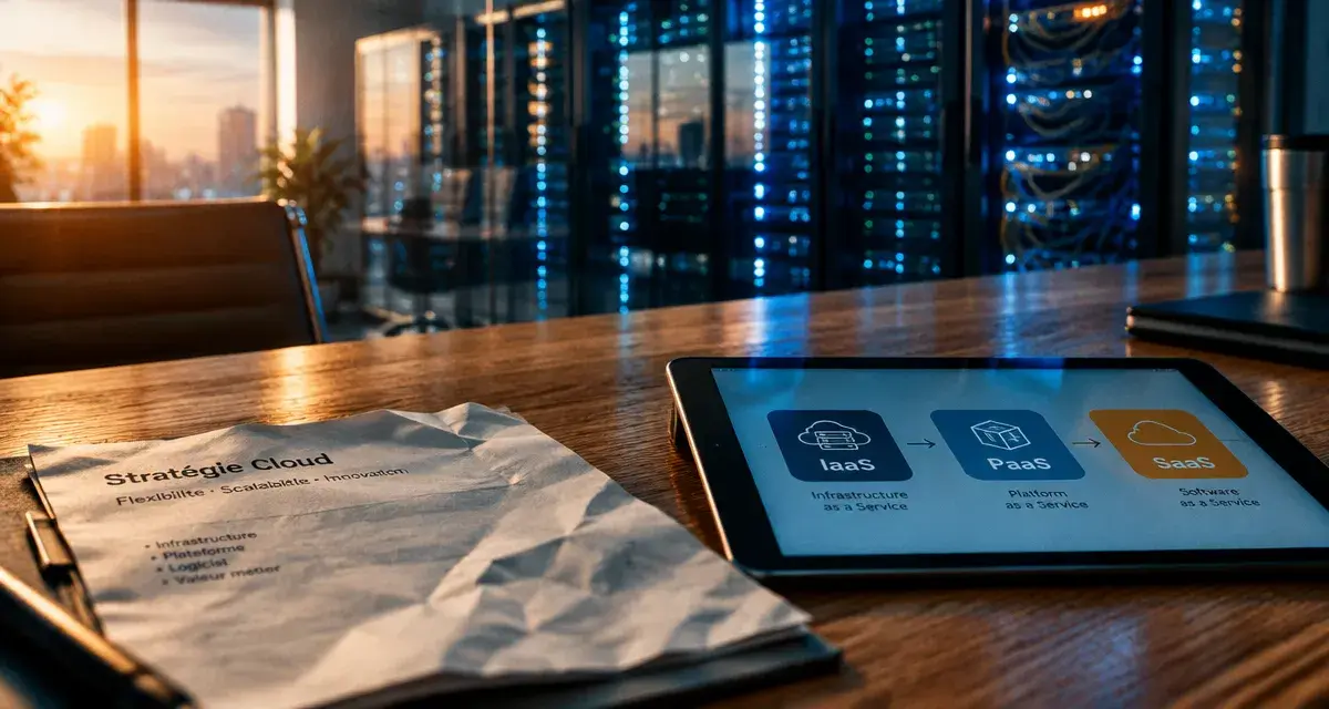 IaaS PaaS SaaS : schéma iaas paas saas, plus de contrôle, moins de maintenance