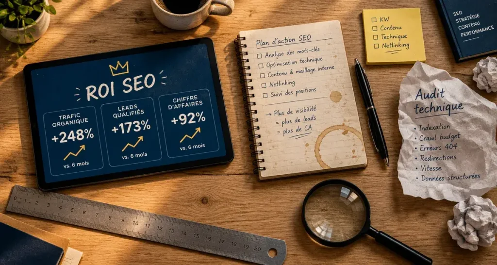 Choisir une SEO optimization agency : les critères qui relient actions et résultats